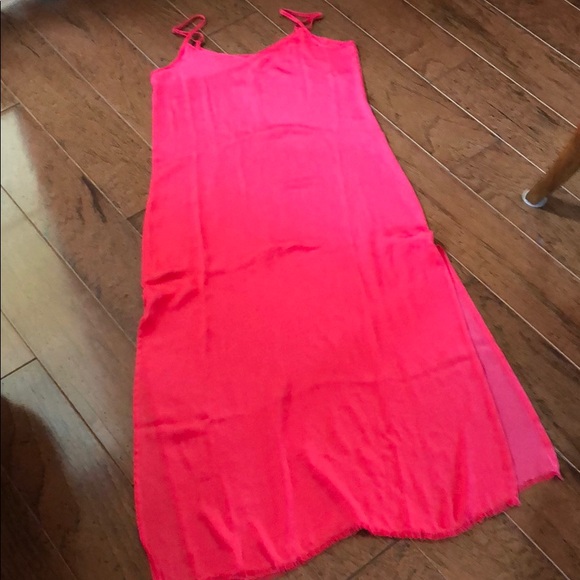 AERIE Satin Slip Dress - Picture 4 of 4